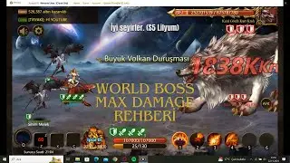 Wartune Ultra D&uuml;nya Boss Max Damage Rehberi @WartuneUltra