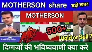SAMVARDHANA MOTHERSON SHARE latest news today analysis target tomorrow buy or sell ?