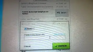 How to enter a rafflecopter giveaway.AVI