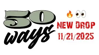 50 WAYS Pocket Pocket EDC Hanks - NEW DROP 11/21/2025