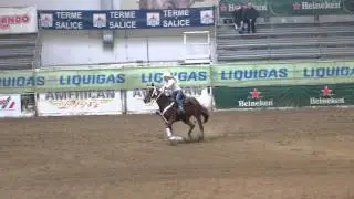 Chiara Semeraro - Barrel racing caduta