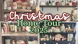 Christmas Home Tour 2025 | Cozy Farmhouse Christmas Decorating Inspiration 