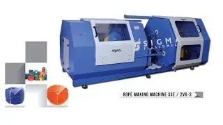 Rope making machine 2mm to 6mm  Model SSE-2V6-3  Mob : +91-7490037888