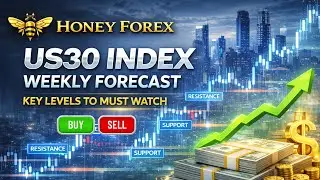 Weekly Forex Forecast | US30 Index Chart Analysis, Patterns & Market Outlook 26/01/2026 honey forex