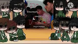 El Juego Del Calamar Reaccionan a Los Payasos De La Deep Web (8/40)