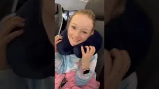 Пробуем ТРЕНДОВЫЙ ЛАЙФХАК С ПОДУШКОЙ ДЛЯ ПУТЕШЕСТВИЙ, чтобы действительно поспать во время полета...