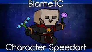 BlameTC (and flowers) - Character Speedart
