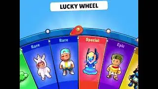 Day 3 of spinning a stumble guys lucky wheel.