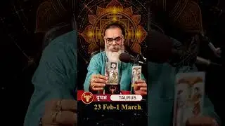 वृषभ राशिफल | 23 Feb-1 March 2026 |Taurus Weekly horoscope #shorts #taurushoroscope