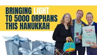 Bringing Light to 5,000 Orphans This Hanukkah | Join Us in Blessing Israel