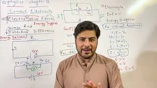 Electromotive Force |emf| and Potential Difference |Physics12 Chapter12| ||Dr Hafiz Sultan Academy||