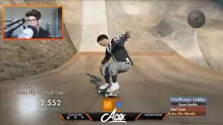 Skate 3 LIVE Face Cam Stream - Ace The Weirdo