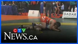 Wrestling national championships in Calgary