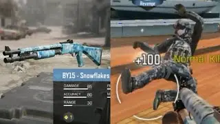 NEW BY15 - Snowflakes WEAPON GAMEPLAY (CoD Mobile)