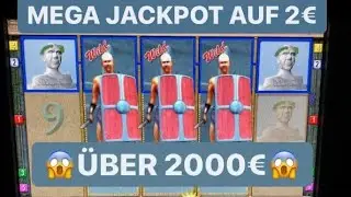 Gladiators auf 2&euro; &uuml;ber 2000&euro; Mega Gewinn 🔥  Spielothek Spielhalle