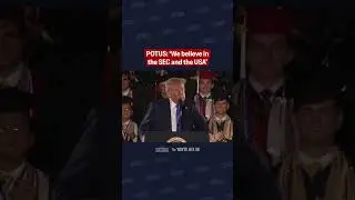President Trump at the University of Alabama: 