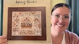 Flosstube Spring Quaker Cross Stitch A Long