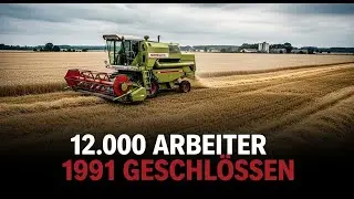 12.000 Fortschritt-Arbeiter bauten 'überlegene' Mähdrescher — Bis Treuhand 1991 das Werk schloss