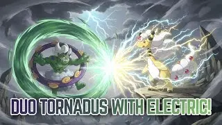 DUO! Tornadus SHOCKED by Mega Ampharos Electric power!