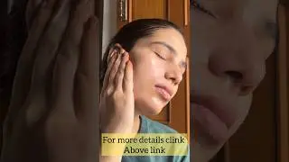 Apply ghee like this for glowing skin #100timeswashesgheemoisturizer  #gheemoisturizer