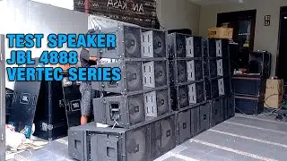 Test Speaker JBL 4888 Vertec Series Part II
