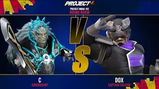 Project Mana 143 Dox Falcon vs C Ganon Round Robin