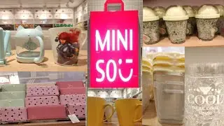 #Miniso|Miniso Shopping Tour|Trendy Bags, Pouches, Lunch Box, Water Bottles|#Miniso Shopping Haul