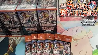[Weiss Schwarz] Opening 4 Seven Deadly Sins Booster Boxes *Amazing Luck*