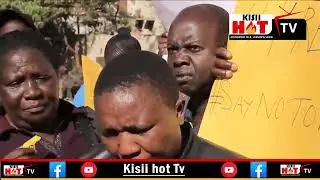 Massive Protests in Kisii over the arrest of Kitutu Chache South MP Anthony Kibagendi