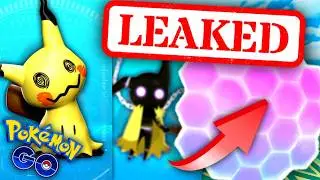 *MIMIKYU IF FINALLY COMING MORE LEAKS* Pokemon GO news