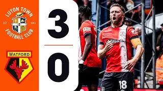Luton 3-0 Watford | Highlights