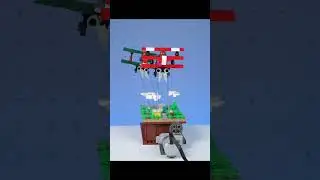 LEGO In Pursuit of Flight - Red Baron vs Sopwith Camel!