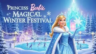 Princess Barbie&rsquo;s Magical Winter Festival - Bedtime Stories - Barbie Story for Kids #barbiestory