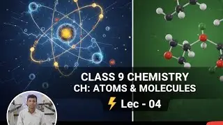 Class 9 lecture 04 atoms and molecules ❤️ #viral #studytips #education 