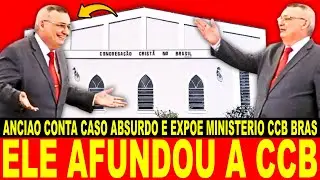 ELE AFUNDOU A CCB : Ancião Claudio Codonho da Agua Rasa conta 