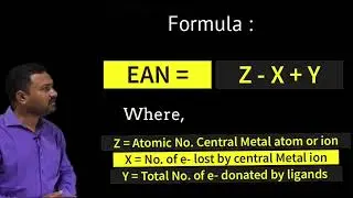 Effective Atomic Number (EAN Rule) | Explanation @ChemistryAspirants