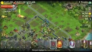 Dominations - World War - Pirates Horde! (Laley , la beba) vs GREAT WALL lvl 221