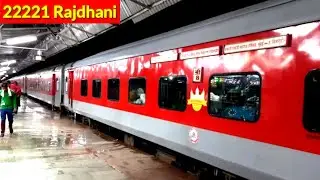 22221 Rajdhani Express (Central Railway) | Mumbai to Delhi