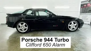 Porsche 944 Tubo  &ndash; Clifford 650 Alarm | Dragon Car Alarms | Fareham