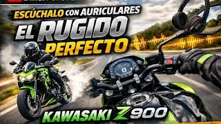 Kawasaki Z900 en Ruta | El sonido PERFECTO mientras ruedas 🔊🏍️