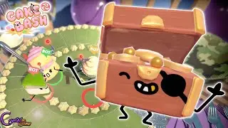 EL RETO MÁS PACÍFICO ¡NO PUEDO PEGAR A NADIE! | CAKE BASH | CRYSTALSIMS