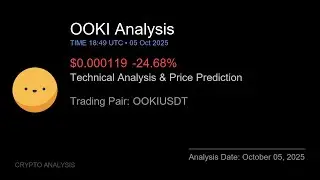 OOKI (OOKIUSDT) Technical Analysis - Price Prediction & Buy or Sell October 05, 2025