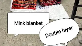 part - 4 Single Bed Double layer super soft cloudy mink blankets @ 1349 Free shipping