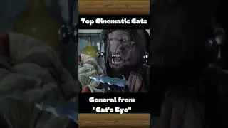 Top Cinematic Cats: General from Cat's Eye #felineantics #cat #funfacts #film #catlover #catlover