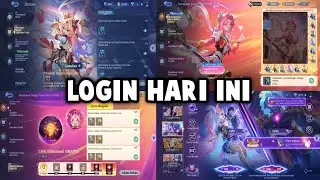 LOGIN HARI INI ! SKIN GRATIS, SKIN LEGEND LAYLA 1600 CREST, 17 TOKEN ASPIRANTS DLL