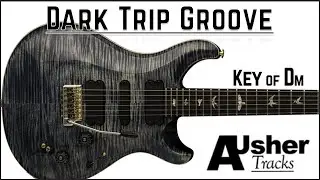 Dark Trip Hop Groove in D minor | Guitar Backing Track