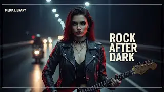 Hard Rock Night Ride &mdash; Loud Guitars, Empty Roads, Pure Power #NightRide #HardRockMusic #GuitarVibes