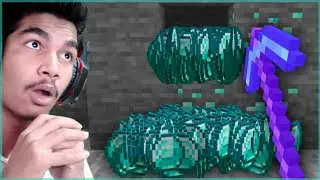 Minecraft, But Item Drop Are Multiplying Every Time You Mine | FoxIn Gaming