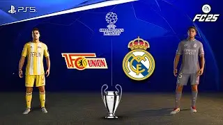 FC 25 - Real Madrid vs 1. FC Union Berlin | UCL Final | Kylian Mbapp&eacute;e vs Diogo Leite epic battle