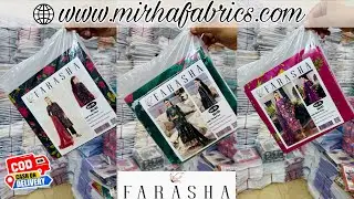 Farasha Lawn Collection 2025 | Latest Summer Lawn Designs | Premium Quality Suits